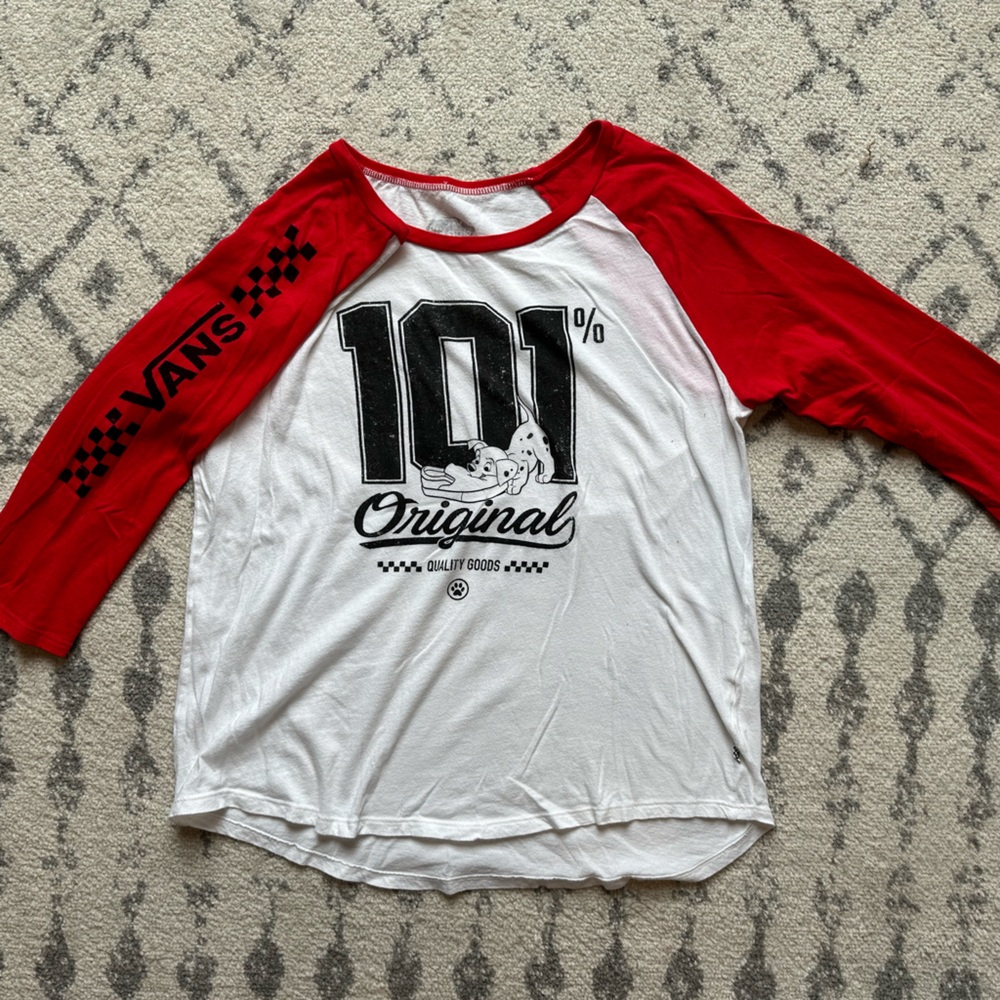 Disney x Vans 101 Dalmatians baseball tee